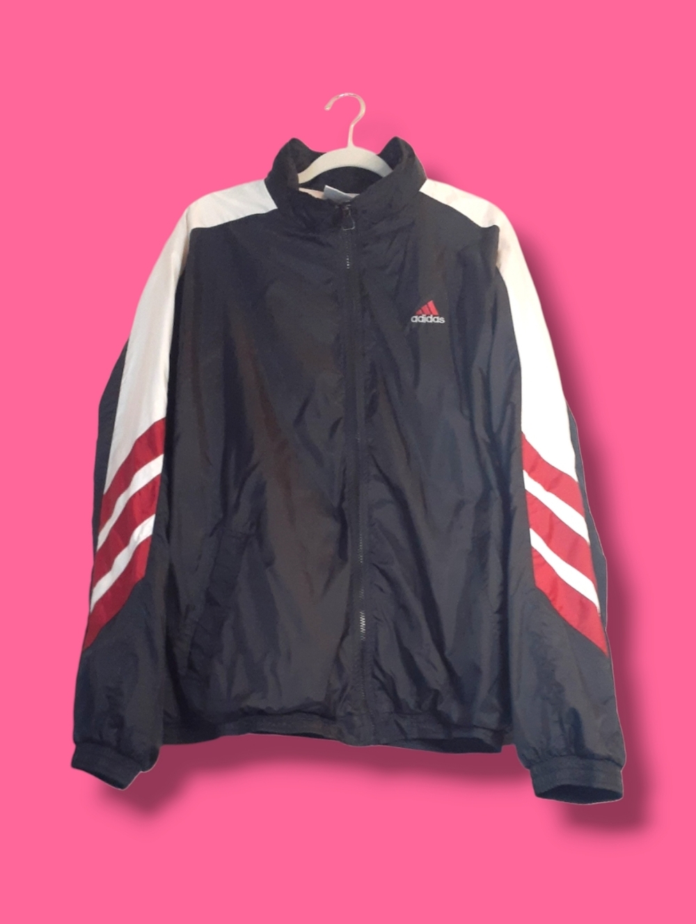 Adidas Men's Athletic Track Jacket Size XL Y2K Vintage